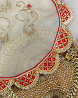 Om and ganesh personalised thali cover