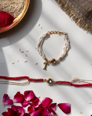 Kundan Rakhi Collection