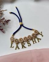 Personalised Name Band with hanging initials