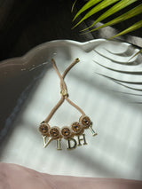 Personalised Name Band with hanging initials