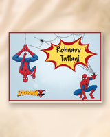 Personalised SpiderMan Sketchbook